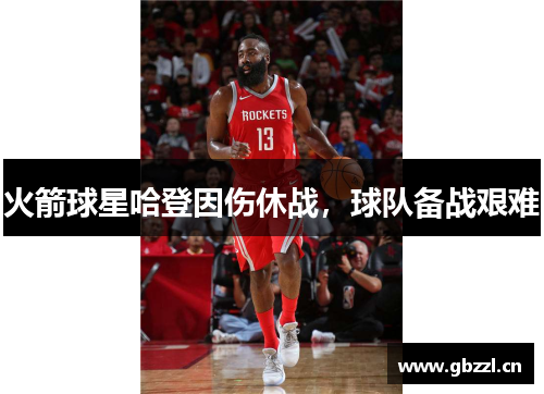 火箭球星哈登因伤休战，球队备战艰难